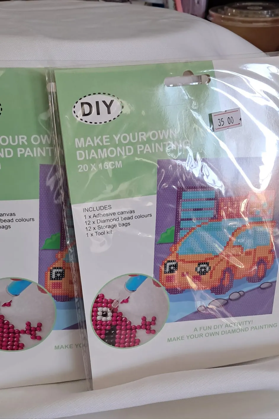 Make your own diamond painting art kit
